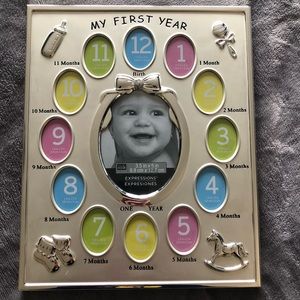 My First Year photo frame, NWOT
